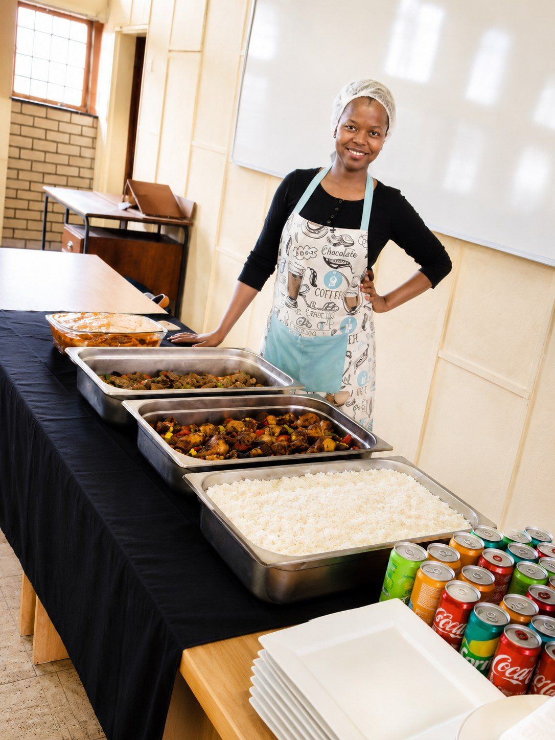 Catering setup by Dudu's Kitchen